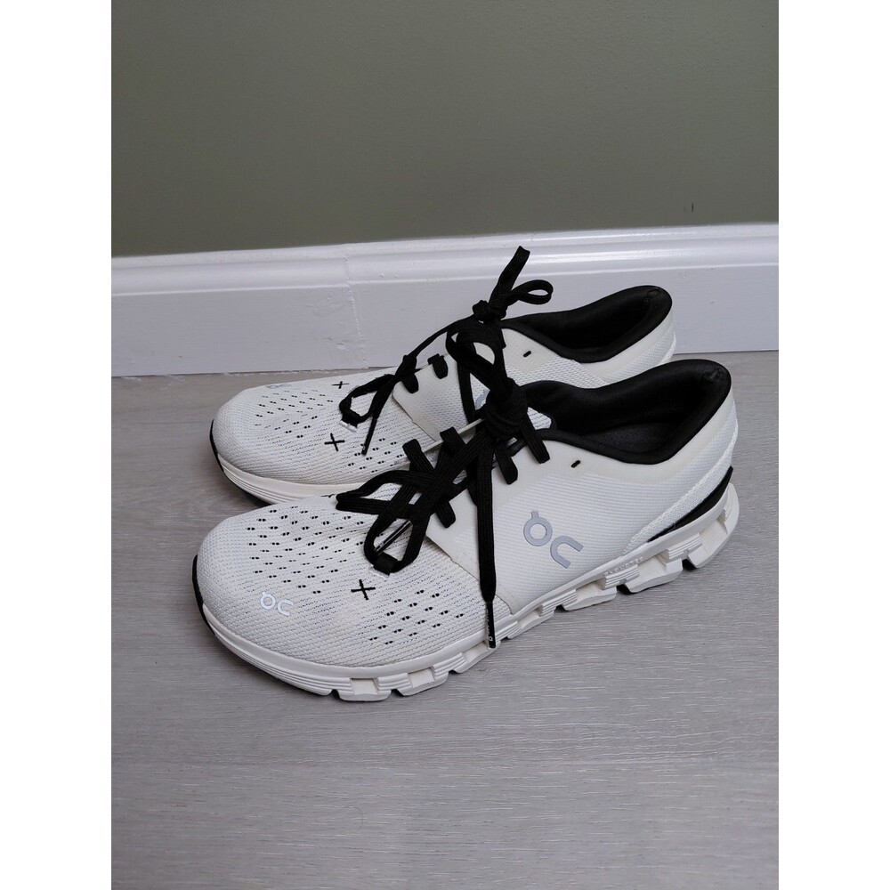 Size 8.5- ON Cloud X 4 White Women's Sneakers